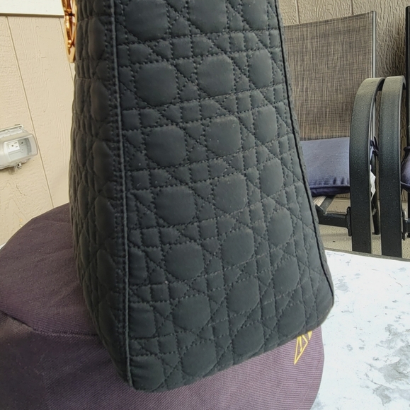 ⛔SOLD ⛔CHRISTIAN DIOR LARGE CANNAGE LADY DIOR - Picture 6 of 7